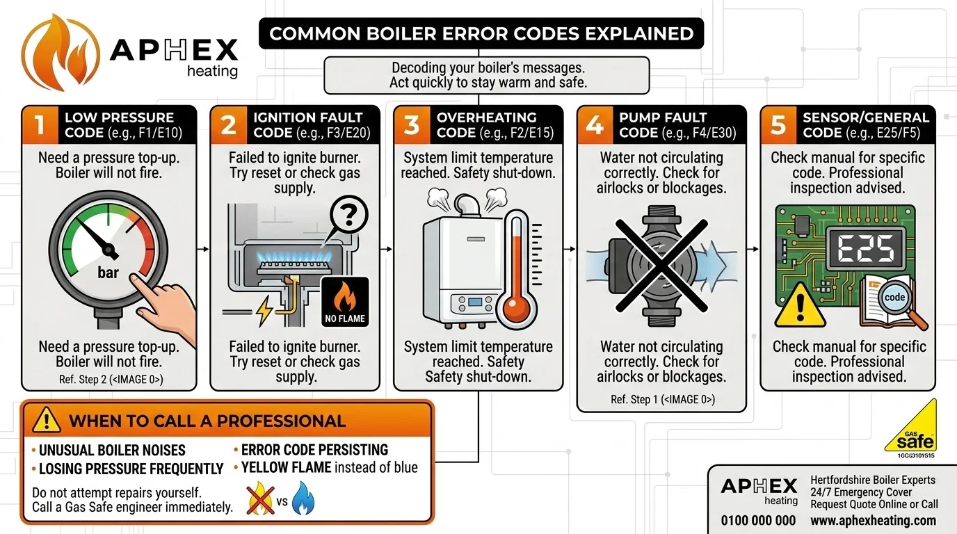 Common Boiler Error Codes Explained